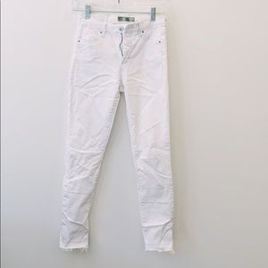 Topshop Skinny Jeans in White